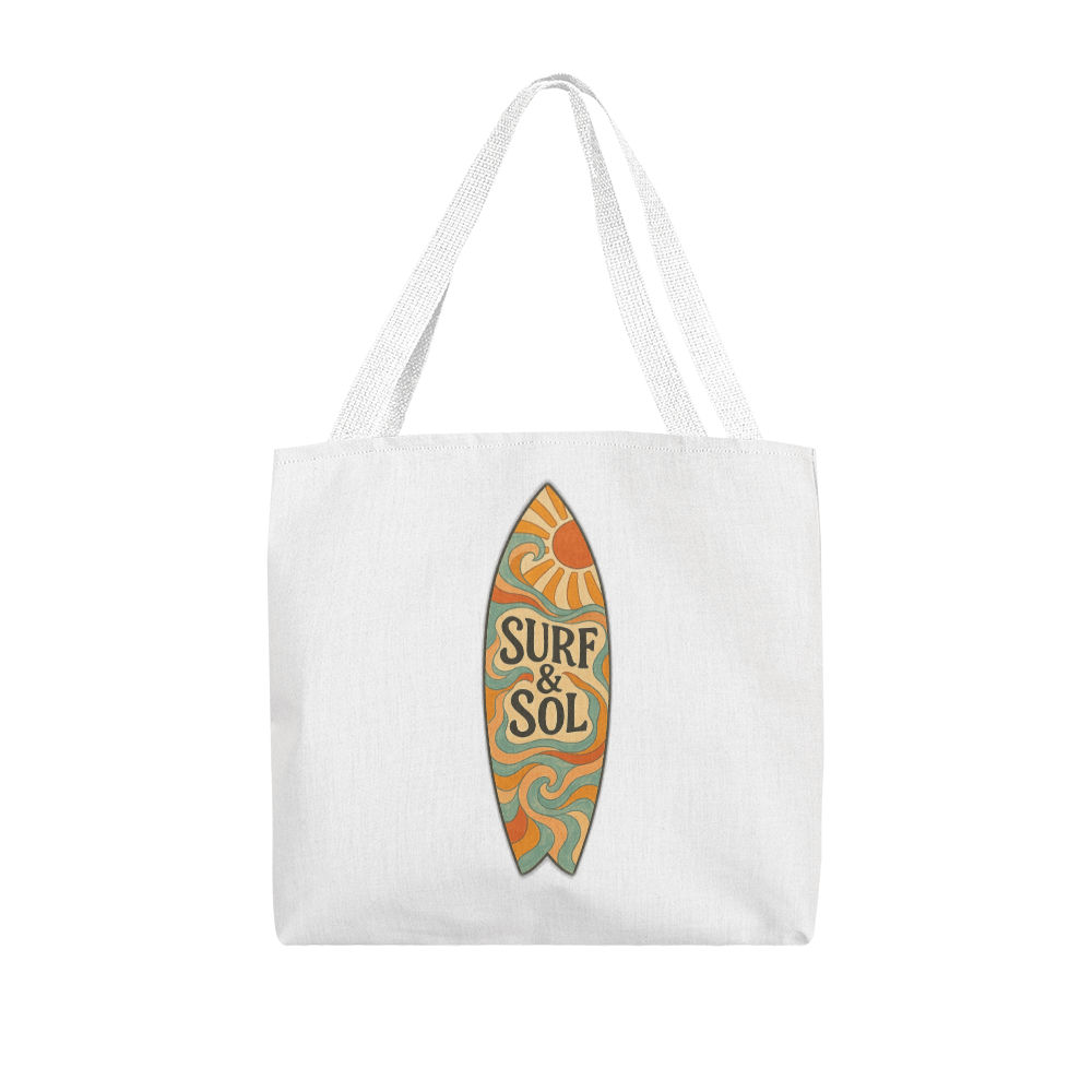 Surf & Sol Tote Bag