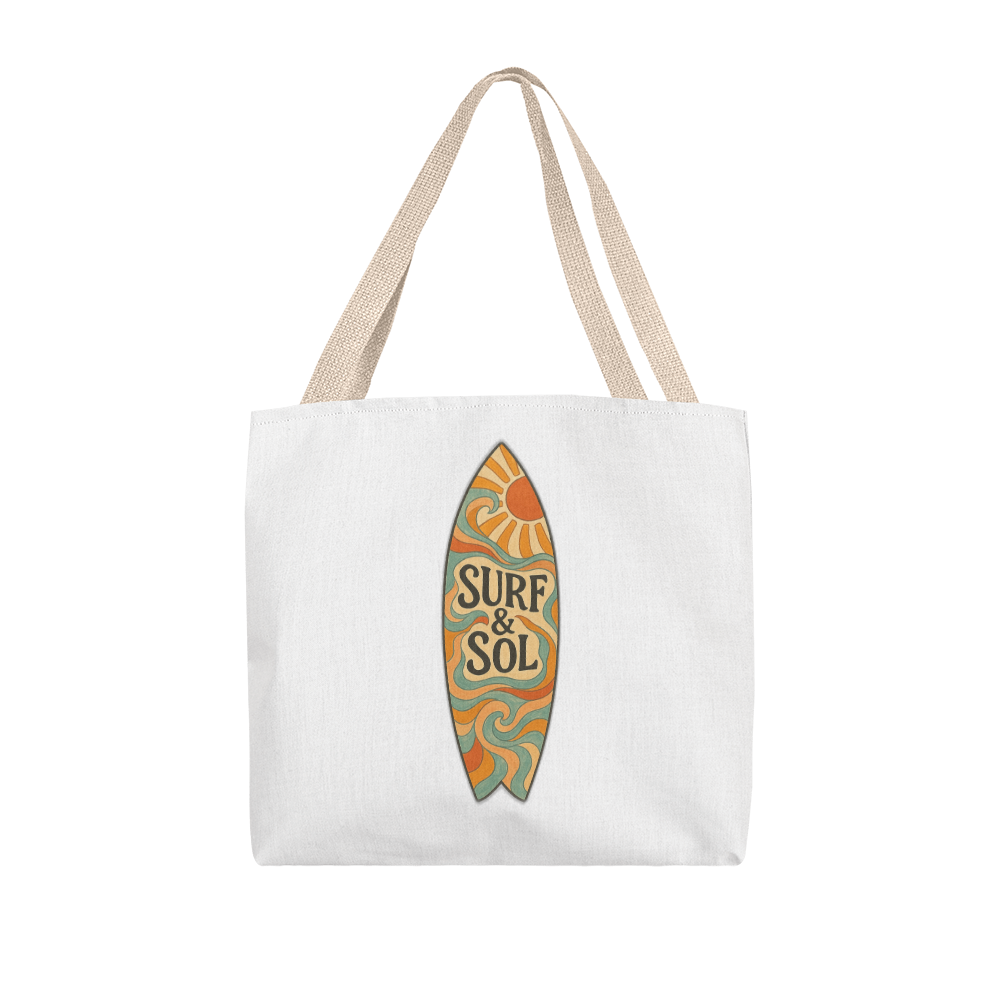 Surf & Sol Tote Bag